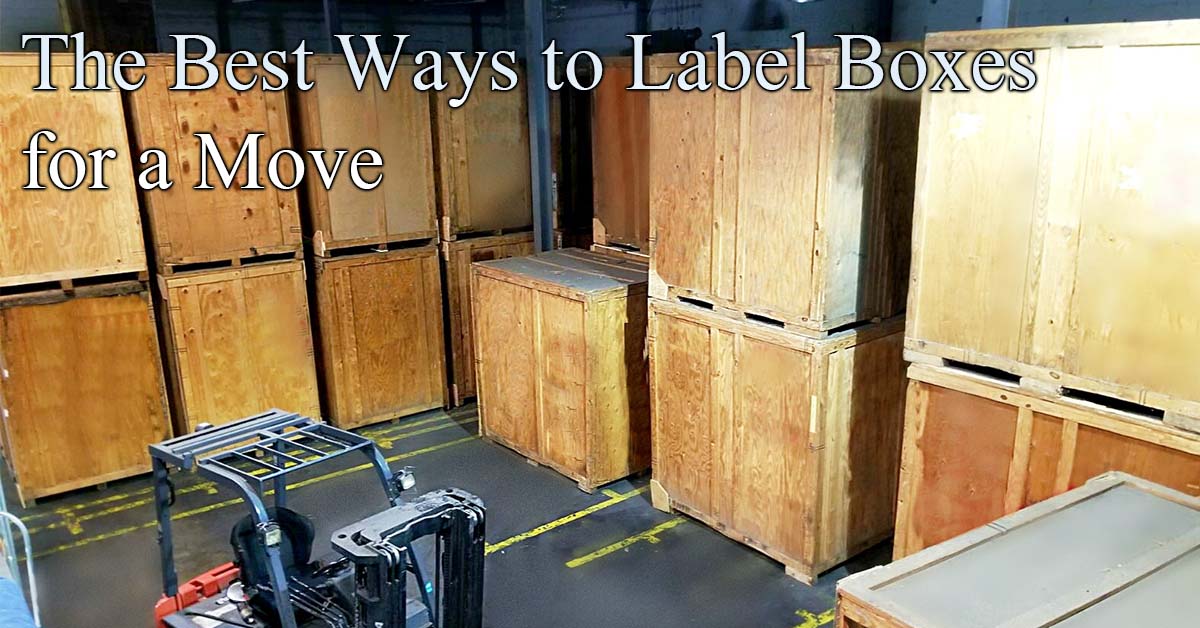 The Best Ways to Label Boxes for a Move